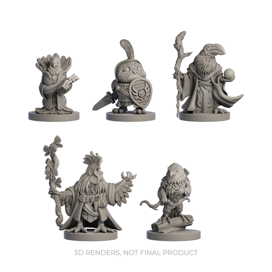 Humblewood Minis: Heroes of Humblewood