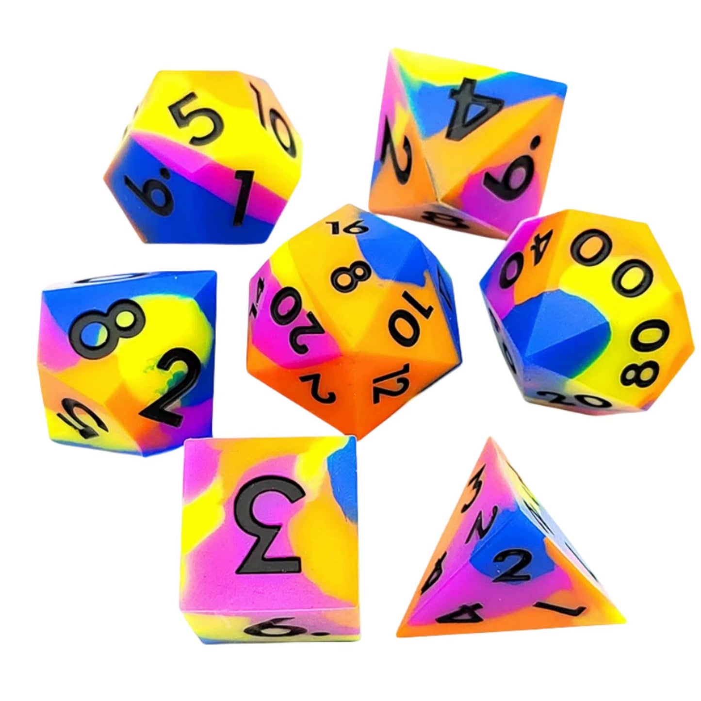 Silicone Gaming Dice Set