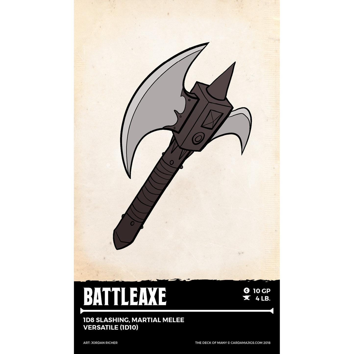 The Deck of Many Weapons